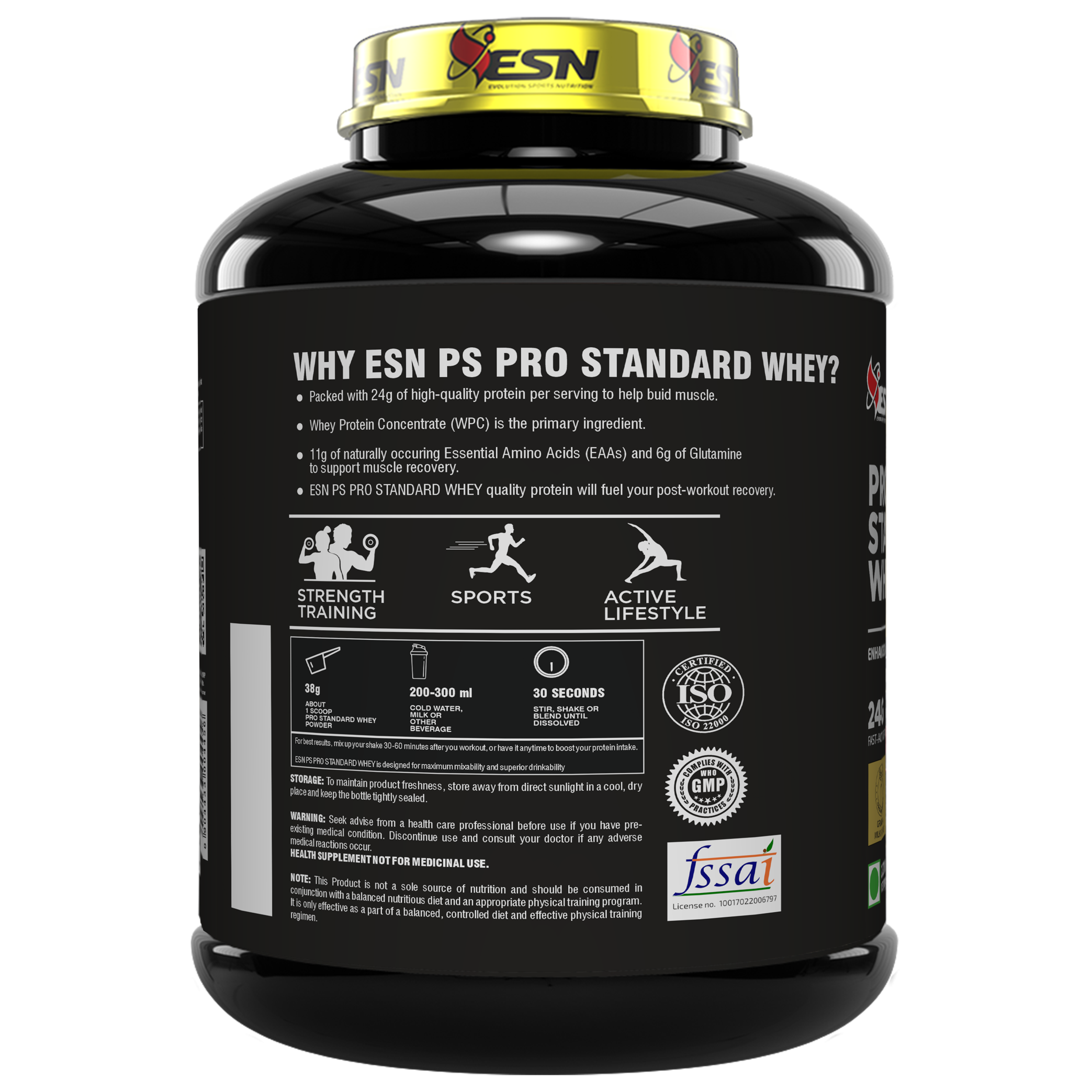 Pro Standard whey
